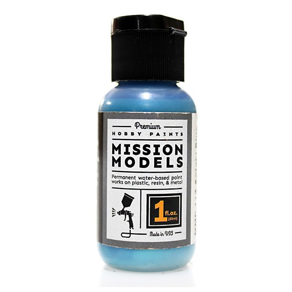 Mission Models MMP-113 Акриловая краска Aotaki Blue Green Clear Coat 1 унция (30 мл)