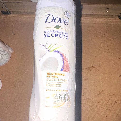 Dove Nourishing Secrets Restoring Ritual Body Lotion 400ml x6 Cruelty-Free