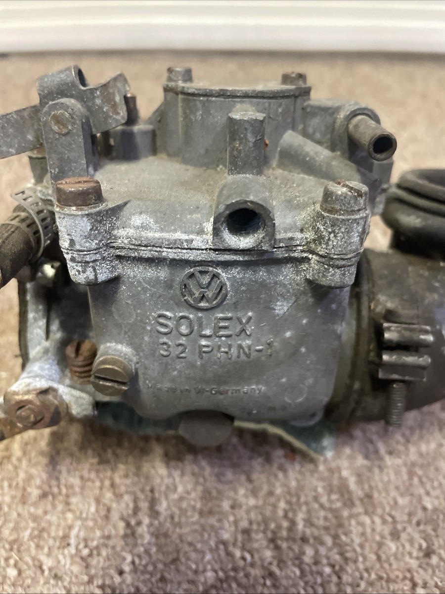 VW Type 3 1962-3 Side draft Carburetor Solex 32 PHN-1 with tube | eBay