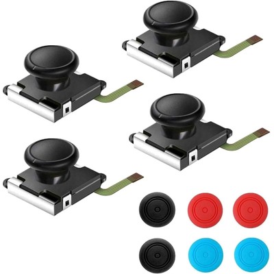 4 Pcs Analog Joystick Ersatz für NS Controller Hochwertige Touch Caps