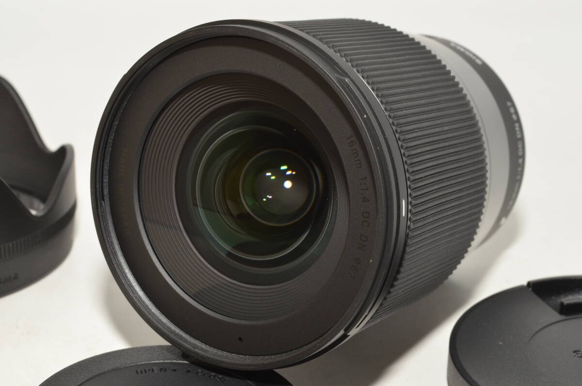 MINT Sigma 16mm F1.4 DC DN Contemporary Lens for Canon EF-M Mount