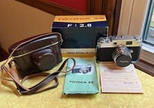 Toyoca 35 Film Camera with 45mm f2.8 Lens  Case  Manual in Box
