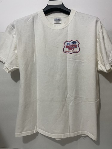 VTG Port and Company T-shirt Sz L Bliss’ Route 101 Restaurant Florence Oregon  - Bild 3 von 9