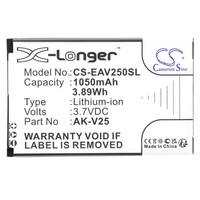 Li-Ion Akku FüR Emporia Pure AK-V25 3,7V Batterie