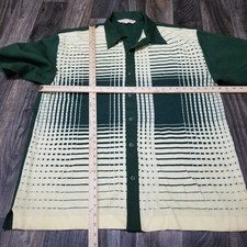 Nylon Short Sleeve Regular Size Casual Button-Down Shirts for