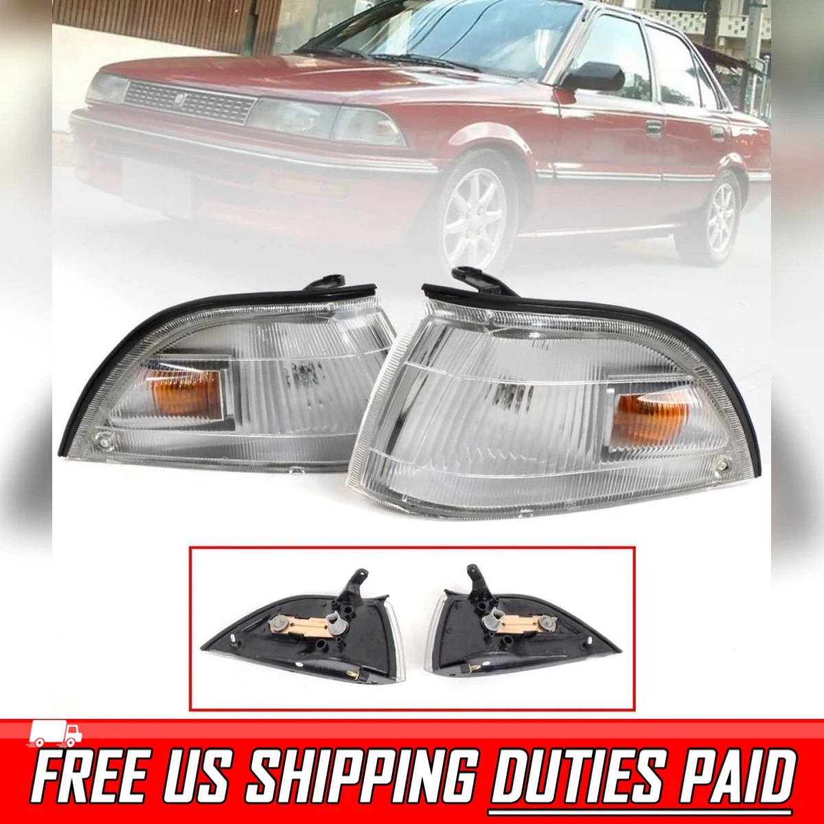 CORNER LAMP SIDE INDICATOR LIGHT FOR TOYOTA COROLLA AE90 AE92 E90