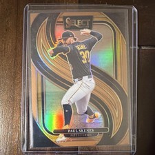 Panini Select 2025 Premier Level Paul Skenes #196 Bronze Prizm /125 Pirates