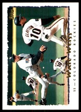 Walt Weiss 1995 Topps #110 Colorado Rockies MLB READ FREE SHIPPING AutographDen