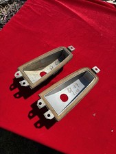 1961 1962 1963 1964 Lincoln Continental Pair Original Taillight Buckets Housings