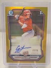 2026 Bowman Chrome Coy James 1st Bowman Auto /75 Gold