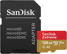 128GB Extreme Microsdxc UHS I Memory Card with Adapter up to 160Mb/S, C10, U3