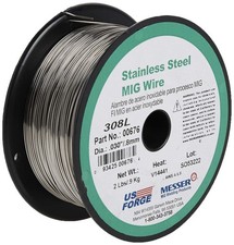 US Forge Welding Stainless Steel MIG Wire .030 2-Pound Spool 00676