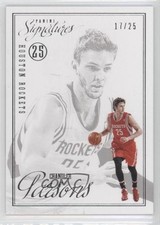 2012-13 Panini Signatures Rookies 17/25 Chandler Parsons #61 1u6