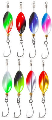 Iron Trout Swirly Leaf Lure / Forellen-Spoon