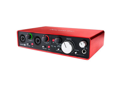 Focusrite Scarlett 2i4 2nd Gen USB Audio Interface MIDI Recording Interface