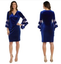 Mother of Bride Groom Woman's Church Evening Wedding party black Dress Plus 18W