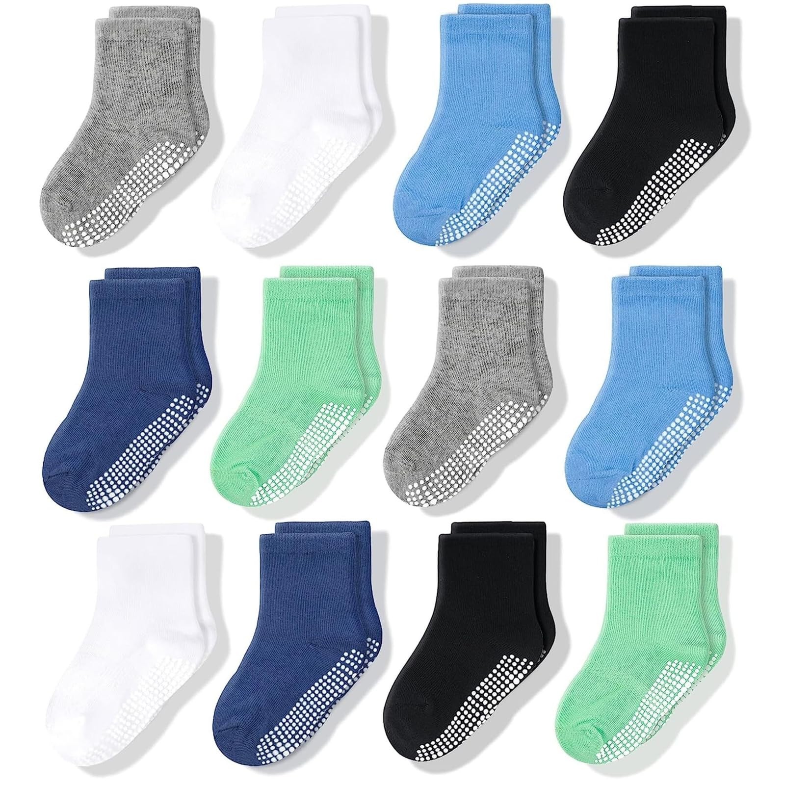 CozyWay Baby Toddler Non-Slip Gripper Socks