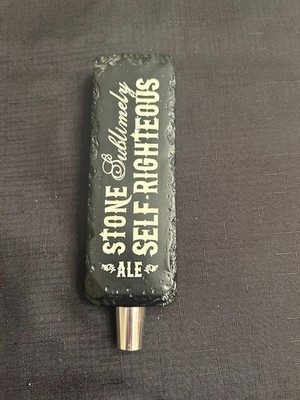 Stone Brewing Co- Sublimely Self-Righteous Ale- Beer Tap Handle 8 - NEW