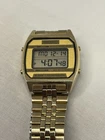 Vintage Seiko Digital Watch Gold Tone A904-5199 New Battery