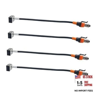 4Pcs D1S D1R D1C HID Ballast Connector Relay Harness Bulb Socket Adapters 