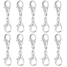10 Pcs Extender Silver Necklace Chain