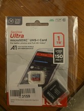 Image of SanDisk Ultra 1TB Class 10 MicroSDXC Memory Card - SDSQUA4 - GN6MN