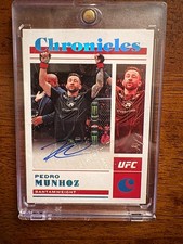 UFC 1/1 - 2023 Panini Chronicles -  Pedro Munhoz 1/1 Auto  