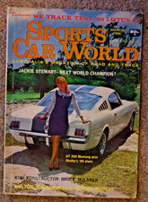 Sports Car World 1966 Mar Ford Shelby Mustang Lotus 41 Triumph Spitfire Railton