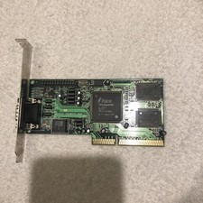 TRIDENT 3D IMAGE 9750 AGP VGA VIDEO CARD, 4 MB GOOD