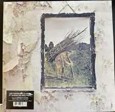 Led Zeppelin IV 180g Vinyl LP Sealed German Press - Jimmy Page 2014 Remaster