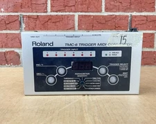 Roland TMC-6 Drum Trigger Midi Converter Vintage Rare TMC6 as-is