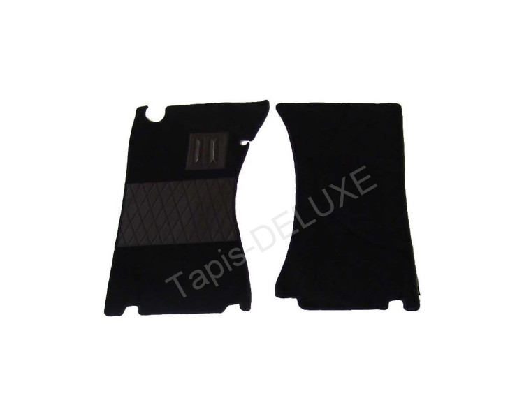 Tapis de sol pour Alfa Romeo Duetto en moquette Premium noire