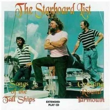 Songs of the Tall Ships & Cruising Round Yarmouth by The Starboard List CD VG