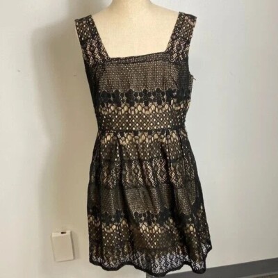 white lace tank dress White Floral Lace Tank Dress