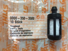 Genuine OEM Stihl 0000 350 3500 Fuel Filter Pickup Body MS260 MS280 MS290 MS310