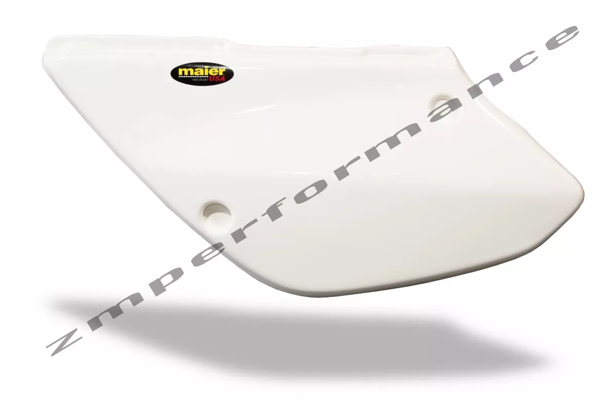 NEW HONDA XR 100 01 03 WHITE PLASTIC MOTORCYCLE SIDE PANELS