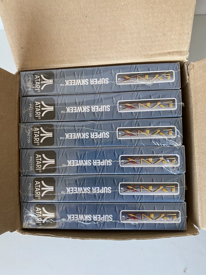 6 ATARI LYNX Super Skweek Game NEW Factory Sealed Factory Box Puzzle 1991 RARE!! - Image 3 of 4