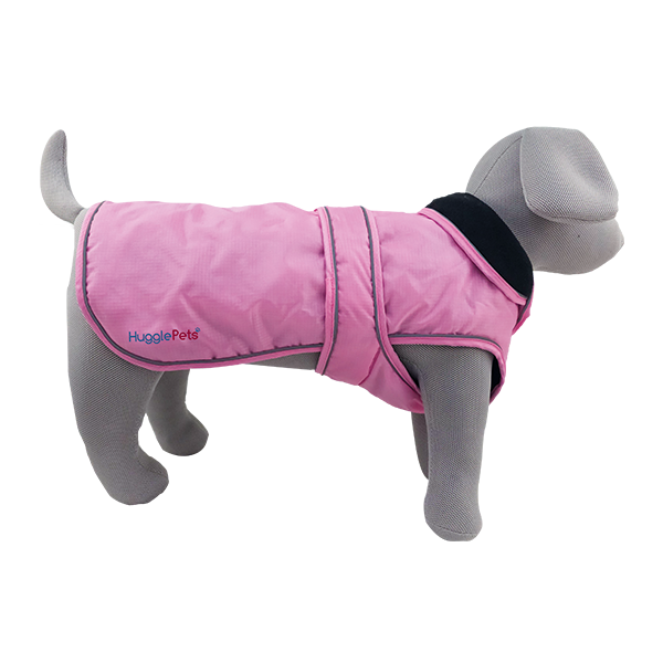 HugglePets Dog Coat Arctic Armour Pink Puppy Warm Waterproof