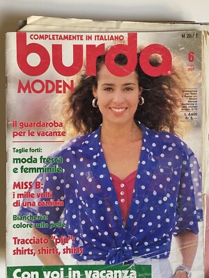Burda Moden N 6 1989 
