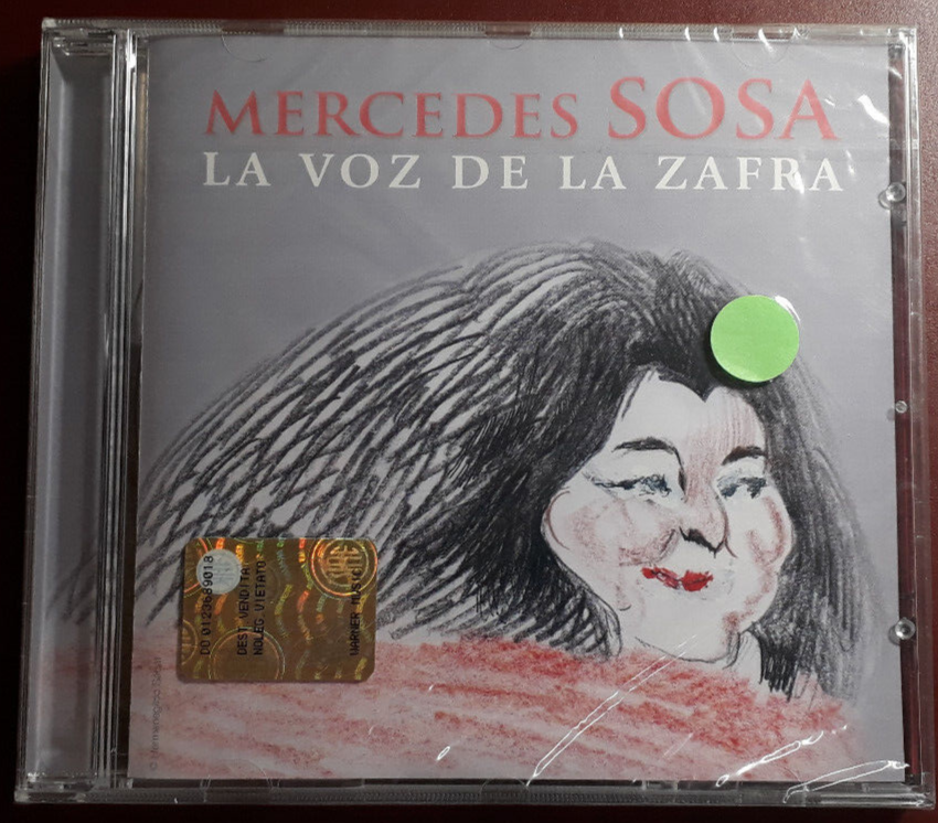 MERCEDES SOSA-LA VOZ DE LA ZAFRA* CD BRAND NEW STILL SEALED NUOVO SIGILLATO RARE