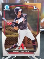 2023 Bowman Chrome Prospect #BCP-34 Abdias De La Cruz - Arizona Diamondbacks