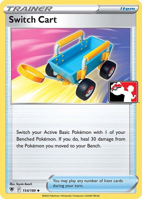 Switch Cart 154/189 Prize Pack Series Cards - 1 of 1