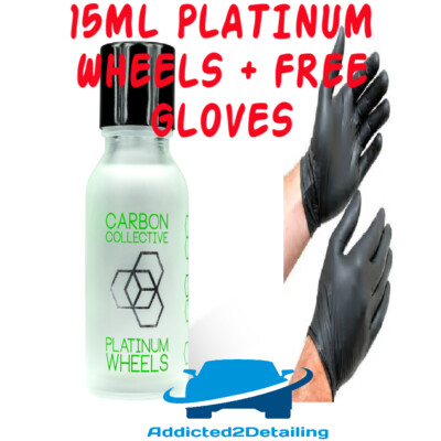 CARBON COLLECTIVE 15ML PLATINUM WHEELS CERAMIC ALLOY COATING SEALANT PROTECTANT+