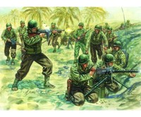 Italeri 1/72 Wwii Amerikanische Infanterie Plastikmodellbau