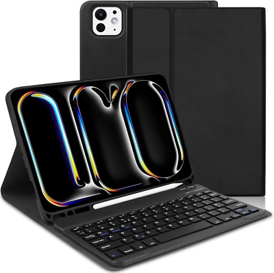 Bluetooth Tastatur Hülle Stylus für iPad (A16) 11./10. Generation (2025/2022)