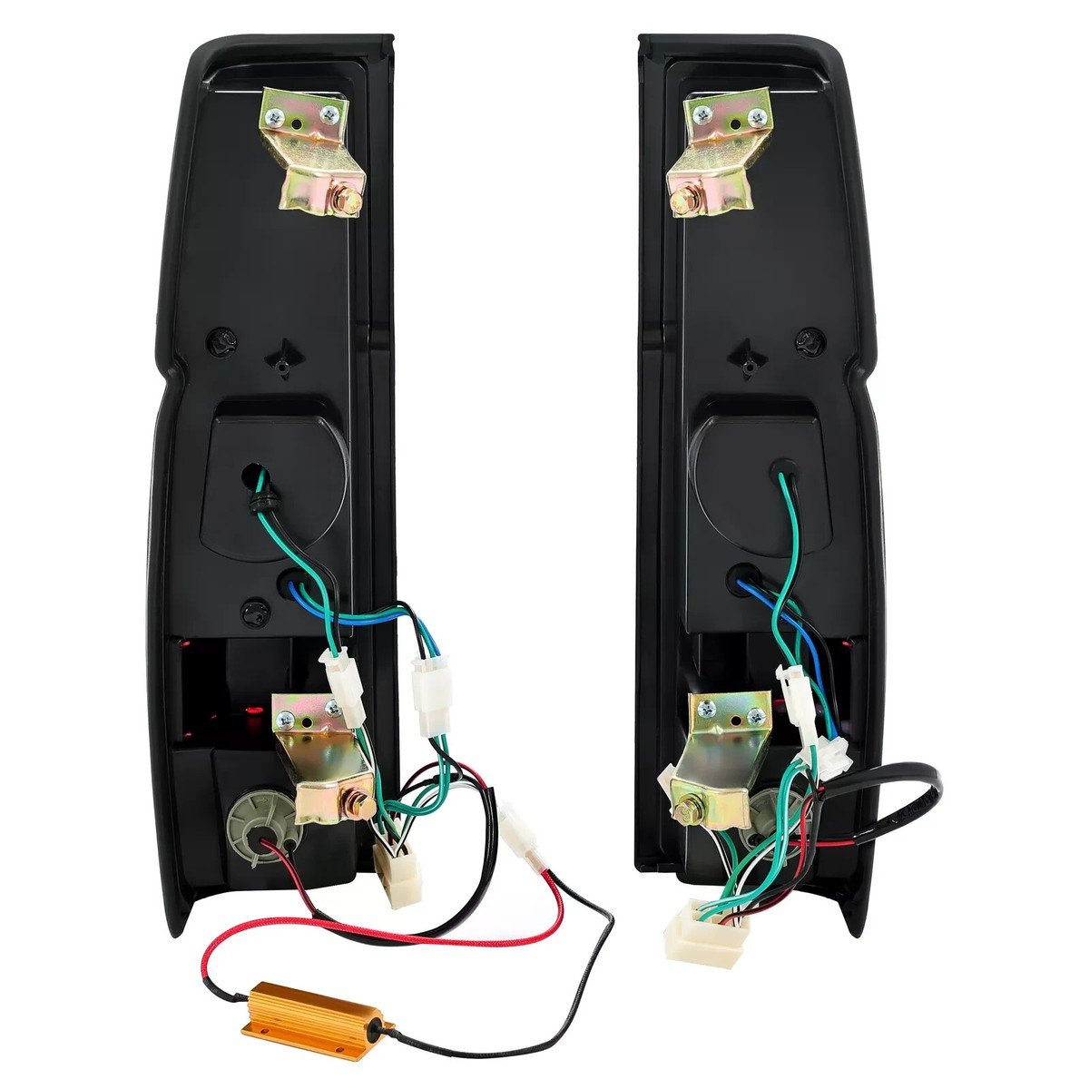 D21ダットサントラック LEDテールランプ LED Tail Lights Brake Lamps DOT W/Bulbs For Nissan D21