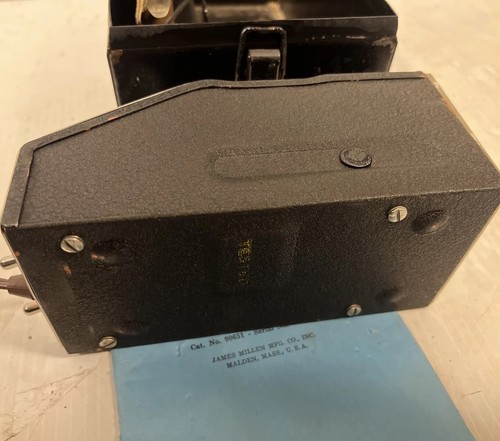 Ham Radio Grid-Dip Meter Kit James Millen 90661 lCase w/ 7 Coils Nice 30 Day Ret - Zdjęcie 11 z 23