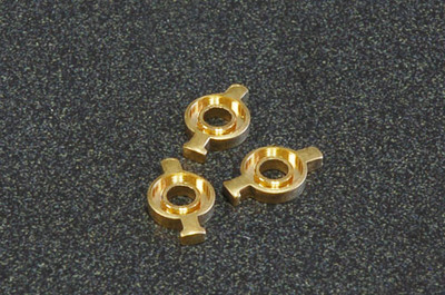 Yamaha Trumpet Brass Valve Guide Set of 3, Heavy NEW! Ships Fast! ZG3