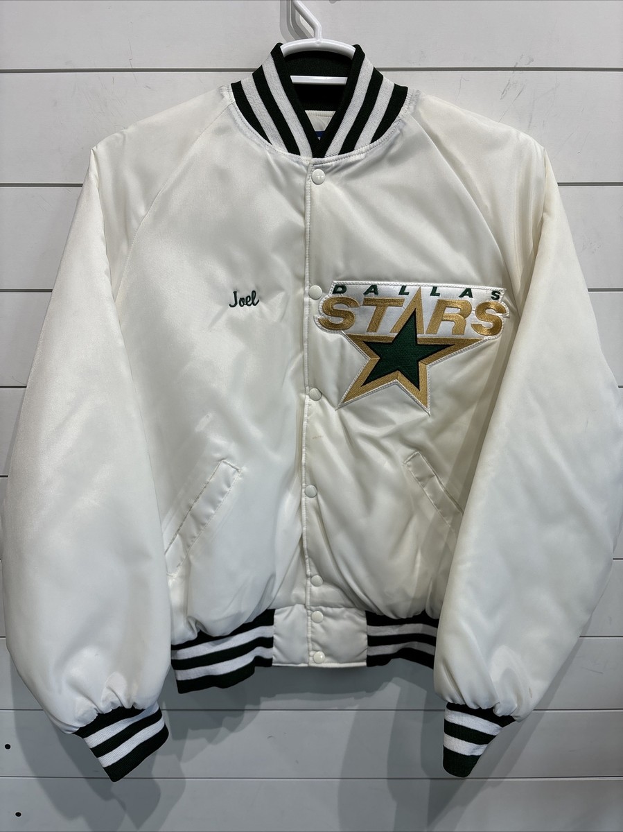 Vintage Dallas Stars NHL Hockey Snap Varsity Letterman Jacket Mens