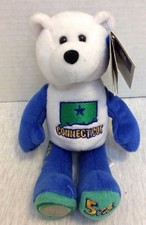 Limited Treasures State Quarters Coin Collectible Teddy Bears Connecticut 5